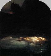 Paul Delaroche Young Christian Martyr France oil painting artist